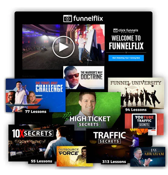 FunnelFlix training library